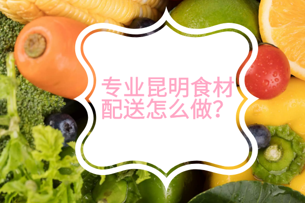 專業(yè)昆明食材配送怎么做？